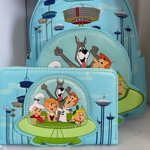 The Jetsons Loungefly Backpack and Wallet